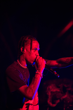 Travis Scott has collaborated with Jay Z, Pusha T, and Meek Mill, among others.
